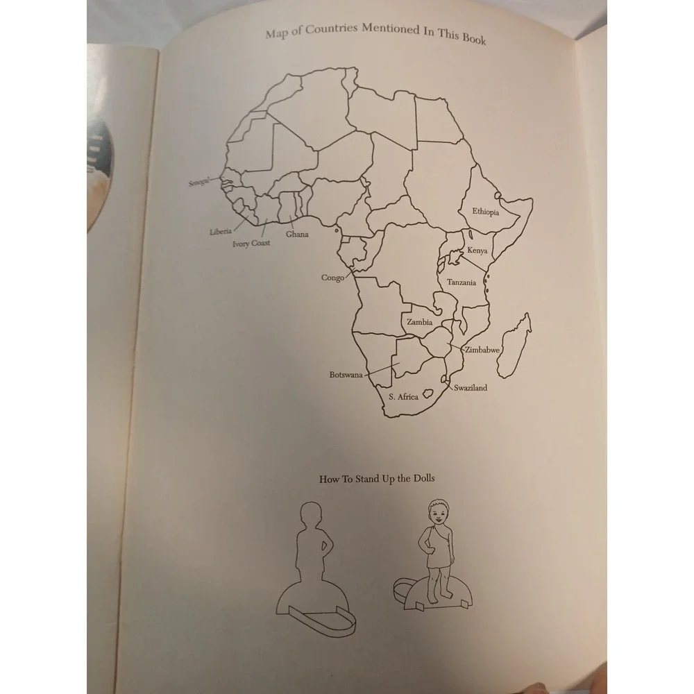 African Girl and Boy Paper Dolls by Yuko Green‎ (1997, Trade Paperback)